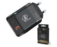 ExtraLink SMART LIFE CHARGER 45W, USB-C AND USB A - 1570040 - zdjęcie 1