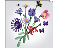 LEGO BOTANICALS 11507 Bukiet kwiatów Olivii Rodrigo - 1547387 - zdjęcie 10