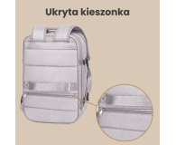 ExtraLink Black Forest by KM01 Różowy podręczny kabinowy - 1570049 - zdjęcie 9