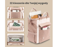 ExtraLink Black Forest by KM02 Czarny kabinowy podróżny + kosmetyczka - 1570052 - zdjęcie 2