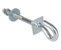 ExtraLink Śruba hakowa do wieszania uchwytów odciągowych 16/200mm - 1544083 - zdjęcie 1