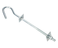 ExtraLink Śruba hakowa do wieszania uchwytów odciągowych 12/230mm - 1544082 - zdjęcie 1
