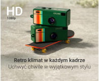 Silver Monkey Kompaktowa Kamera Cyfrowa RetroCAM zielona - 1571155 - zdjęcie 4