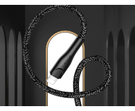 USAMS Kabel pleciony lightning 1m 2A czarny - 1569150 - zdjęcie 6
