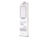 USAMS Kabel U-Turn USB-C 1m biały - 1569177 - zdjęcie 2