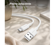 USAMS Kabek U90 3A USB-A do USB-C biały - 1569160 - zdjęcie 2