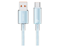 USAMS Kabel US-SJ658 6A USB-A do USB-C 1,2m niebieski - 1569070 - zdjęcie 1