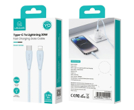 USAMS Kabel SJ717 30W USB-C do Lightning 1m niebieski - 1569072 - zdjęcie 5