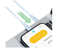 USAMS Kabel SJ717 30W USB-C do Lightning 1m niebieski - 1569072 - zdjęcie 11