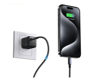 USAMS Kabel USB-C na Lightning 30W 0,25mFast Charging stalowy - 1569014 - zdjęcie 2