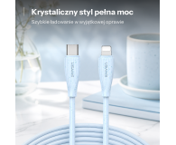 USAMS Kabel SJ717 30W USB-C do Lightning 1m niebieski - 1569072 - zdjęcie 2