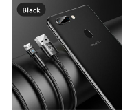 USAMS Kabel pleciony obrotowy U60 2A microUSB czarny - 1569082 - zdjęcie 10