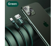 USAMS Kabel pleciony obrotowy U60 2A Lightning zielony - 1569067 - zdjęcie 10