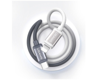 USAMS Kabel 30W USB-C/Lightning 1,2m czarno biały - 1569100 - zdjęcie 4