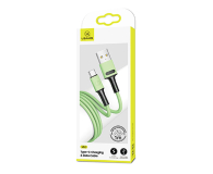 Kabel USB USAMS Kabel U52 USB-C 2A Fast Charge 1m zielony/green