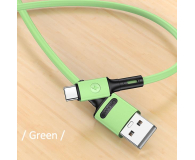 USAMS Kabel U52 USB-C 2A Fast Charge 1m zielony/green - 1569073 - zdjęcie 7
