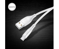 USAMS Kabel U18 microUSB 2A Fast Charge 1m biały SJ268USB02 - 1569032 - zdjęcie 3