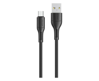 Kabel USB USAMS Kabel U68 microUSB 2A Fast Charge 1m czarny SJ502USB01