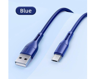 USAMS Kabel U68 microUSB 2A Fast Charge1m niebieski SJ502USB03 - 1569007 - zdjęcie 2