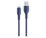 USAMS Kabel lightning 2A Fast Charge 1m niebieski - 1569105 - zdjęcie 1