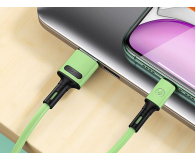 USAMS Kabel U52 lightning 2A Fast Charge1m zielonySJ434USB02 - 1569020 - zdjęcie 3