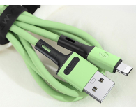 USAMS Kabel U52 lightning 2A Fast Charge1m zielonySJ434USB02 - 1569020 - zdjęcie 4