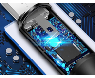 USAMS Kabel pleciony U5 2A micro USB czerwony - 1569140 - zdjęcie 3