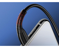 USAMS Kabel U35 lightning 2A Fast Charge 1m czarny SJ364USB01 - 1569013 - zdjęcie 4