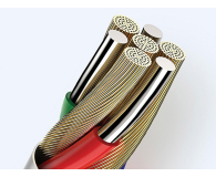 USAMS Kabel U35 lightning 2A Fast Charge 1m czarny SJ364USB01 - 1569013 - zdjęcie 6