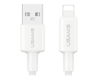 USAMS Kabel U90 2,4A USB-A do Lightning biały - 1569135 - zdjęcie 1