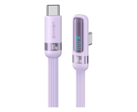 USAMS Kabel PD 100W USB-C/USB-C 1,2m fioletowy - 1569130 - zdjęcie 1