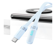 USAMS Kabel PD 100W USB-C/USB-C 1,2m fioletowy - 1569130 - zdjęcie 2