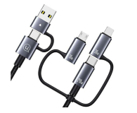 USAMS Kabel 6w1 Fast charging 240W 1,2m - 1569157 - zdjęcie 4