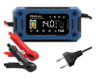 Qoltec Inteligentna mikroprocesorowa ładowarka 12V 15A (AGM, GEL, L - 1546164 - zdjęcie 2