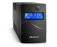 Qoltec Monolith (1000VA/ 600W, 2x Schuko,USB typ B, 2x RJ45)