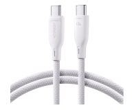 JoyRoom Multi-Color Series S-A34 USB-C / USB-C PD 60W 1m - biały