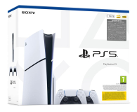 Sony PlayStation 5 Slim + DualSense White - 1210590 - zdjęcie 1