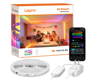Inteligentna taśma LED Lepro Taśma LED S1 10m Wi-Fi Bluetooth RGBIC