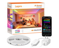 Inteligentna taśma LED Lepro Taśma LED S1 20m Wi-Fi Bluetooth RGBIC