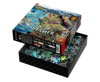Merch Gaming Puzzle: The Witcher (Wiedźmin) The Northern Realms Ma - 1581093 - zdjęcie 3