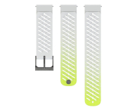Suunto 22mm Athletic 5 Silicone Strap Canary White S+M - 1582536 - zdjęcie 2