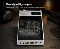 Questyle Questyle Sigma Pro Silver - Przenośny DAC/AMP słuchawkowy z - 1583312 - zdjęcie 6