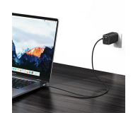 USAMS Kabel pleciony 240W USB-C/USB-C 1,2m stalowy - 1569087 - zdjęcie 7