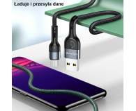 USAMS Kabel pleciony U55 2A micro USB U55 zielony - 1569095 - zdjęcie 5