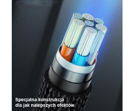 USAMS Kabel pleciony U55 2A micro USB U55 zielony - 1569095 - zdjęcie 3