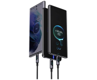 USAMS Kabel 66W 6A Fast Charging USB-C do USB-A 1,2m stalowy - 1569022 - zdjęcie 5