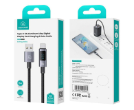 USAMS Kabel 66W 6A Fast Charging USB-C do USB-A 1,2m stalowy - 1569022 - zdjęcie 10