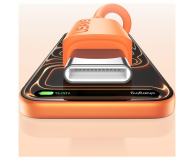 USAMS Kabel 60W 3A Silicone Fast Charging USB-C do USB-C pomarańcz - 1568985 - zdjęcie 8