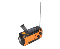 ExtraLink SR-4000 SOLARNE Z KORBKĄ DYNAMO POWERBANK 4000MAH Z LATARKĄ - 1570091 - zdjęcie 1
