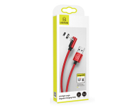 USAMS Kabel lightning 1m kątowy magnetyczny czerwony - 1569080 - zdjęcie 2